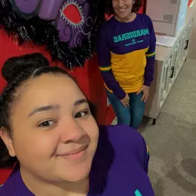 It's Mardi Gras time!  Loving our Mardi Gras shirts from LOGO EXPRESS, great prices and variety!
Due to parades, here's our office Mardi Gras schedule:
Feb 8th & 9th, 8:30am-4pm
Lundi Gras, 8:30am-2pm; 
Mardi Gras Day, CLOSED.
Reopening normal office hours, Feb 14th.
So catch us before we close!  Have a Safe & Happy Mardi Gras!