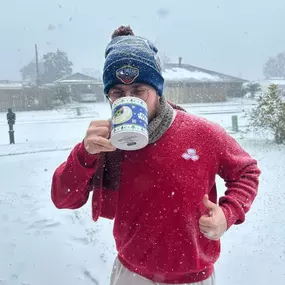 This ain't Colorado, but in South Louisiana we are loving the snow!