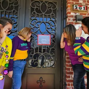 Looks like our office will be closing early for Lundi Gras, 2pm... So come see us before then! 
Closed all day Mardi Gras Day.  
See y'all at the parades!