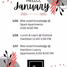 ???? Happy January and a Fresh New Year! ???? We’re excited to announce upcoming events where we’ll connect with our community and discuss the importance of life insurance, along with complimentary food. ???? The average person may not be fully aware of their options or how to adequately provide for their loved ones. ????‍♀️ Interested in learning more? Give us a call at 317-849-1942. ???? Additionally, if you’d like us to host a financial education class at a location of your choice, we’re more