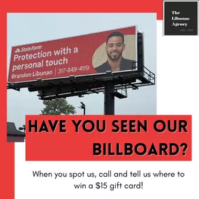 Have you spotted our billboard yet?