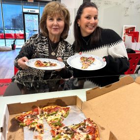 Happy National Pizza Day! The team at Theresa Hollander - State Farm enjoyed some delicious pizza to celebrate!