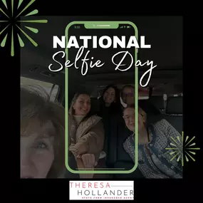 Happy National Selfie Day! Take a moment today to capture your best angles and show off your fabulous self! Let's celebrate self-love and positivity together!