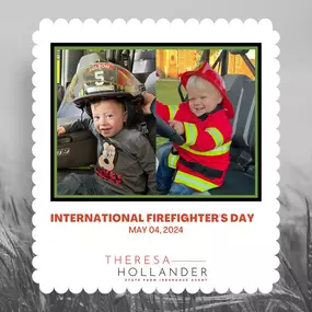 Happy International Firefighters Day!  Let's take a moment to appreciate the brave men and women who risk their lives every day to keep our communities safe. Their courage and dedication are truly unmatched. Thank you, firefighters, for all that you do!