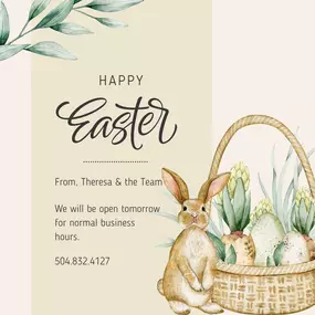 Happy Easter from Theresa and the team!