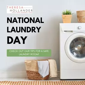 Happy National Laundry Day!  Keep your laundry room safe with these tips located in the comments! Let's make laundry day a breeze!