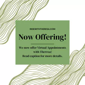 Exciting news! We are now offering virtual appointments to make it even easier for you to connect with Theresa from the comfort of your own home. Give us a call to book your virtual appointment today!