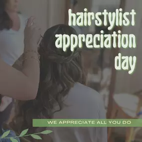 Let's take a moment to appreciate the incredible talents of hair stylists who work their magic with every snip and style! From trendy cuts to flawless colors, they truly are the unsung heroes of the beauty industry. Show some love for your stylist today!