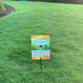 we can apply growth regulator treatments to your lawn to stop the vertical growth of your grass