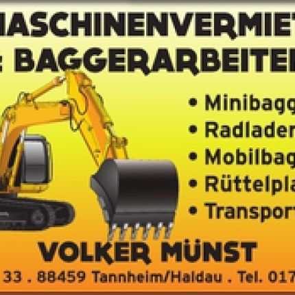 Λογότυπο από Baumaschinenvermietung - Baggerarbeiten Volker Münst