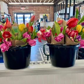 We’re excited to welcome local florist Barefoot Bouquets to South Point Grocery! When you want to brighten up your home with beautiful and fragrant blooms, stop by South Point Grocery, located in the South Main district Downtown.
