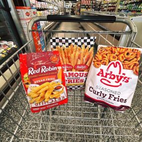 Make your meals quick and easy with frozen French fries from your favorite places at South Point Grocery!  While you’re here, don’t forget to stock up on all your pantry staples, fresh produce, and delicious cuts of meat!