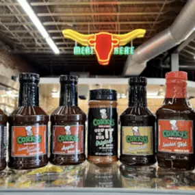 South Point Grocery store on 136 Webster Ave is stocked with their fan-favorite Corky's Original BBQ sauce, along with hidden gems like Honey and Bourbon. Head over to our condiments aisle to find these beauties and more!