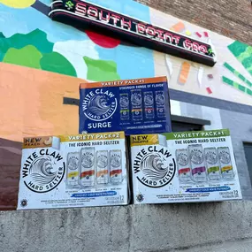 Are you in charge of the alcohol for the tailgating party at this weekend's University of Memphis game? You can’t go wrong with a White Claw variety pack sold at South Point Grocery!  Check out our entire 36-foot beer section and find your favorite for the weekend!