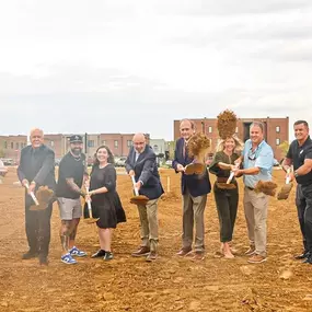 The South Point Grocery team has officially broken ground on the South Point Grocery at Silo Square. Site work is underway, and construction will follow soon. This one-of-a-kind grocery store will be a game-changer for Desoto County and is expected to open in Fall 2025! We can't wait to welcome you all in then! Until then, be sure to follow us for progress!