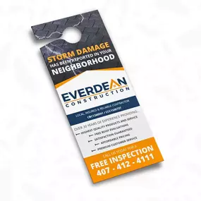 Boost your marketing efforts with custom door hangers from REDBiRD PRINTING. Featuring durable waterproof paper, vibrant full-color printing, and customizable shapes, our door hangers deliver your message right to your audience’s doorstep. Enjoy fast turnaround, free proofs, and a 100% satisfaction guarantee. Visit our website or contact us at (407) 622-2292 to get started!