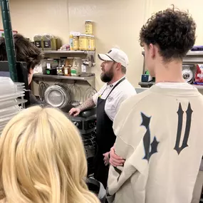 Last month, we had the pleasure of welcoming the ProStart 1 Class from Severance High School for a behind-the-scenes look at RARE Italian! ????✨
Executive Chef Nate Boothe guided them through everything from front-of-house hospitality to back-of-house precision. And, of course, they got to roll up their sleeves and craft their own pizzas! 
Sharing our passion for food with the next generation is always a highlight. ????‍????????