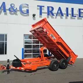 Explore heavy-duty hauling with HV Dump Trailers at M&G Trailer Sales, where durability meets efficiency for your toughest hauling tasks.