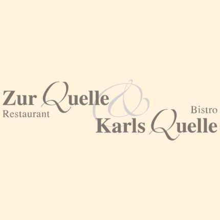 Logotyp från Restaurant Zur Quelle & Bistro Karls Quelle