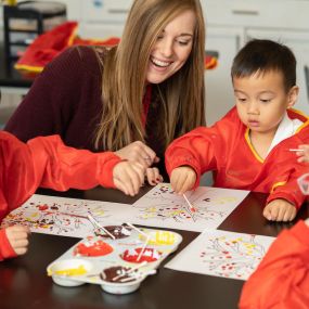 Our Early Years curriculum for children in Nursery (Preschool) and Reception (Junior Kindergarten) integrates the best components of the International Primary Curriculum and follows the Early Years Foundation Stage framework.