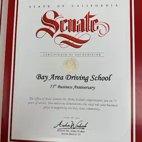 Bild von Bay Area Driving School