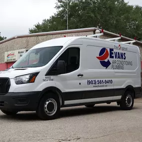 Evans Air Conditioning, The Original work van