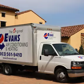 Evans Air Conditioning, The Original work truck