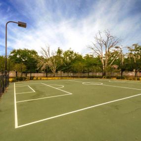 outdoor sports court
