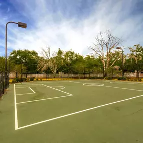 Outdoor sports court