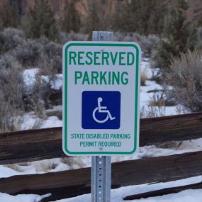 ADA Parking Signage Installation