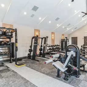 Fully equipped fitness center