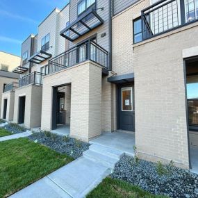 First-level entry townhomes