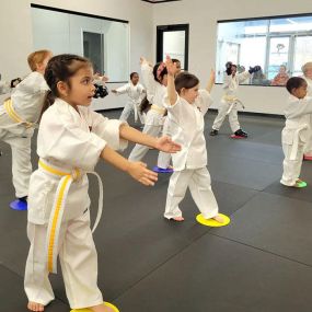 Buddy week is off to a great start!!
The kids are having so much fun taking karate class with their friends! There is still time to bring your buddy to class!!