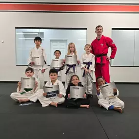 No classes tonight for our monthly belt graduation!