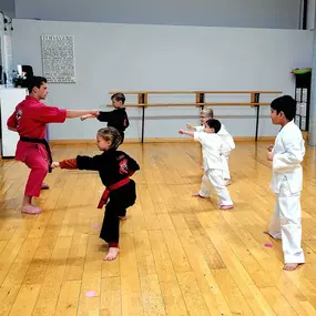 Join us for class at our 9th location off 212 in Eden Prairie!
We specialize in teaching discipline, respect, fitness, and confidence through the martial arts to ages 3 through adult!