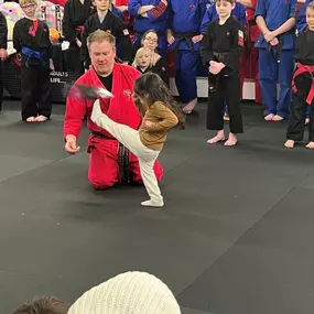 Our students showcase their mastery of form and technique, embodying the rich tradition and artistry of this ancient martial art