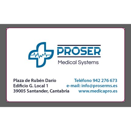 Logo van Proser Medical Systems Medica Pro