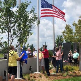 New veterans memorial dedication