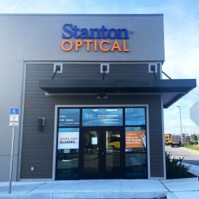 Storefront at Stanton Optical store in Fort Pierce, FL 34947