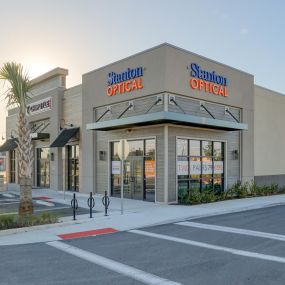 Storefront at Stanton Optical store in Fort Pierce, FL 34947