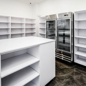 Package Room and Shelving with Cooling Storage at Fireside at Waukee in Waukee, IA