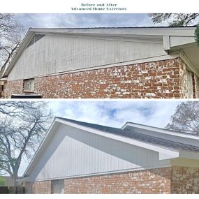 James Hardie siding, soffit, and fascia