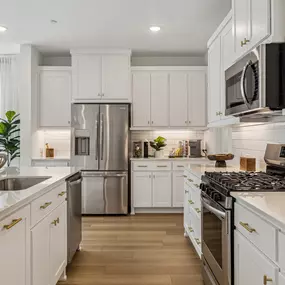 Village on Main Street Model Home Kitchen