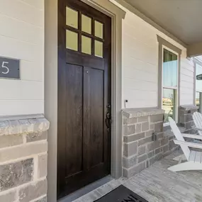 Village on Main Street Model Home Porch