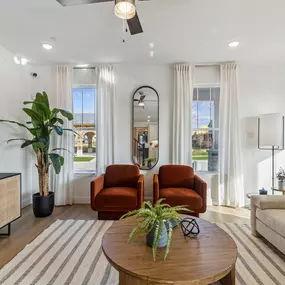 Village on Main Street Model Home Living Area