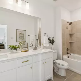 Village on Main Street Model Home Secondary Bathroom