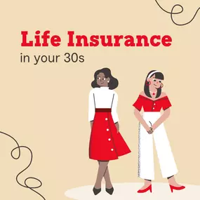 You might not think of life insurance yet, as you're in your 30s. But as you get a house payment and start thinking about kids, planning is essential. Call us today to discuss your options!