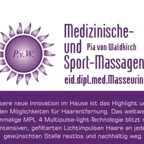 Bild von Med. Massagepraxis Pia von Waldkirch