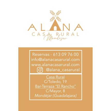 Logotipo de Alana Turismo Rural