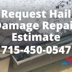 Pictured here is a hail damaged roof in Grantsburg, WI.  As your local Grantsburg roof contractor, we understand that many homeowners don’t know their roof experienced hail damage for a variety of reasons.